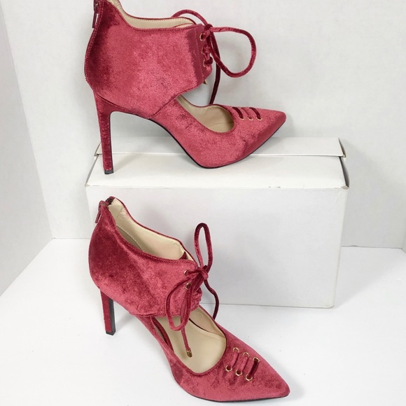 dark rose gold heels